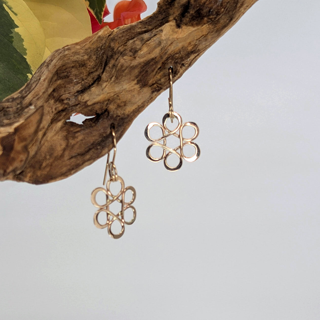 Flower Drop Earring