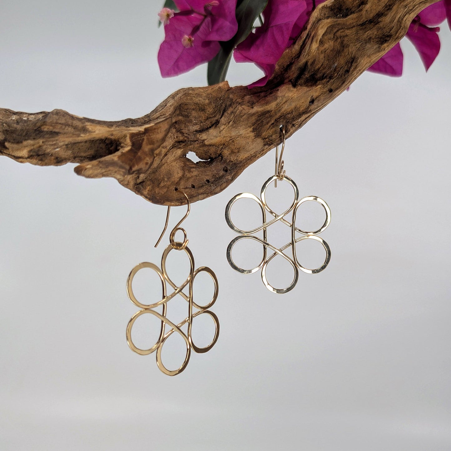 Flower Drop Earring