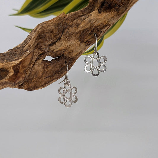 Flower Small Drop Earring