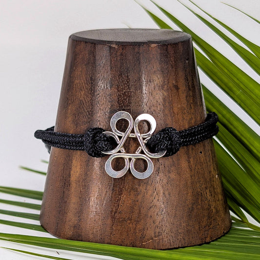 Flower Cord Bracelet