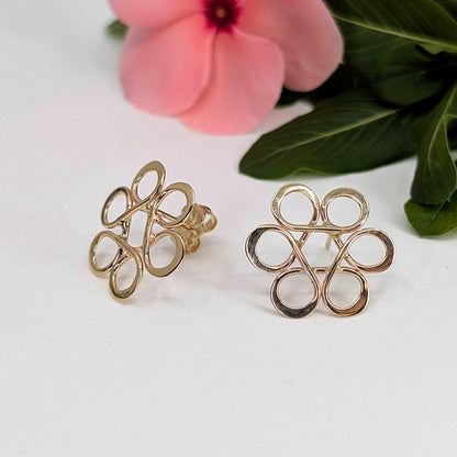 Flower Post Earring