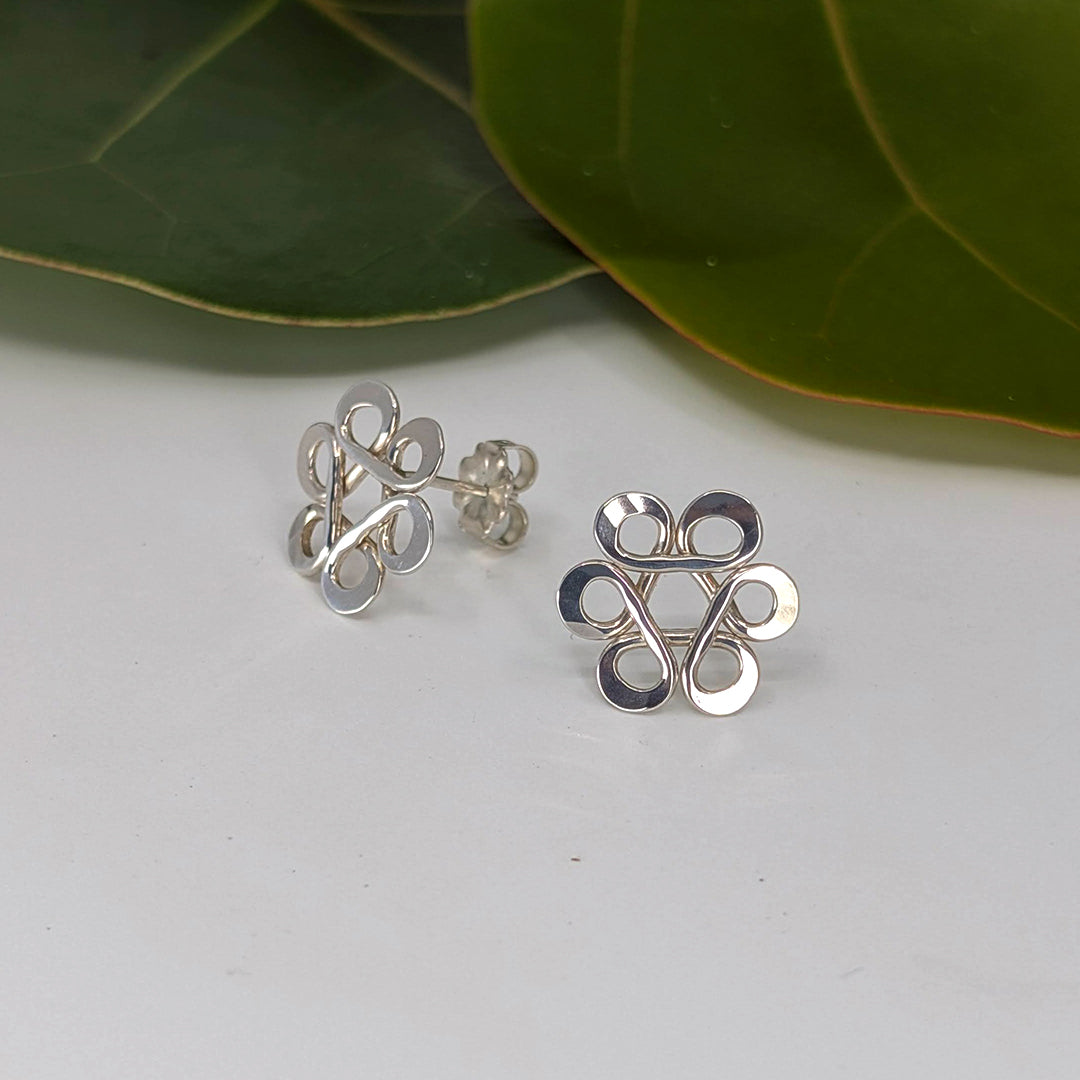 Flower Post Earring