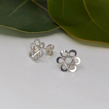 Flower Post Earring