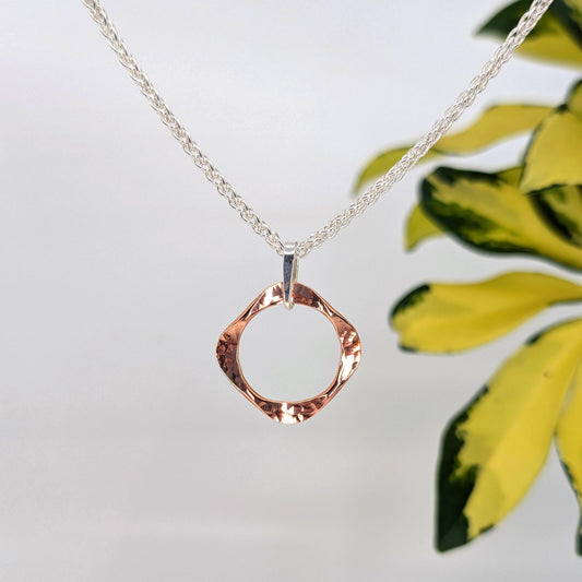 four corners pendant-Sterling Silver-One Size-