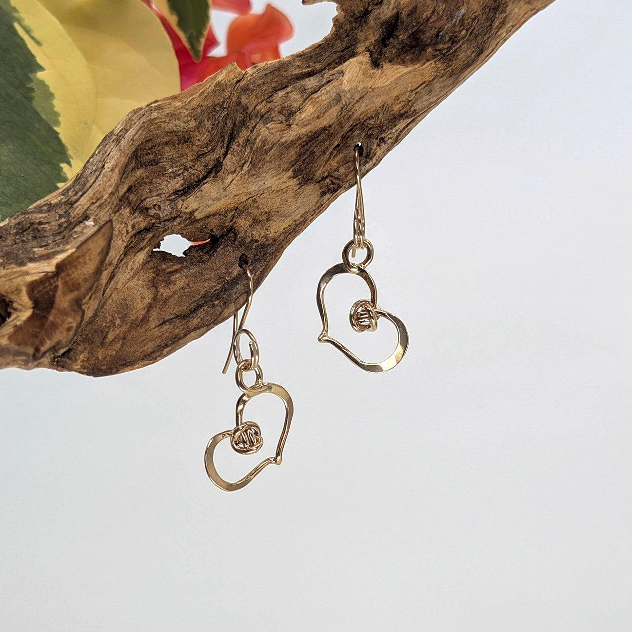 Heart Drop Earring