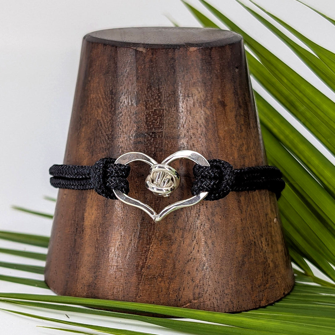 Heart Cord Bracelet