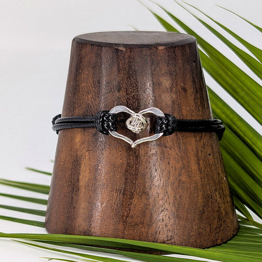 Heart Small Cord Bracelet