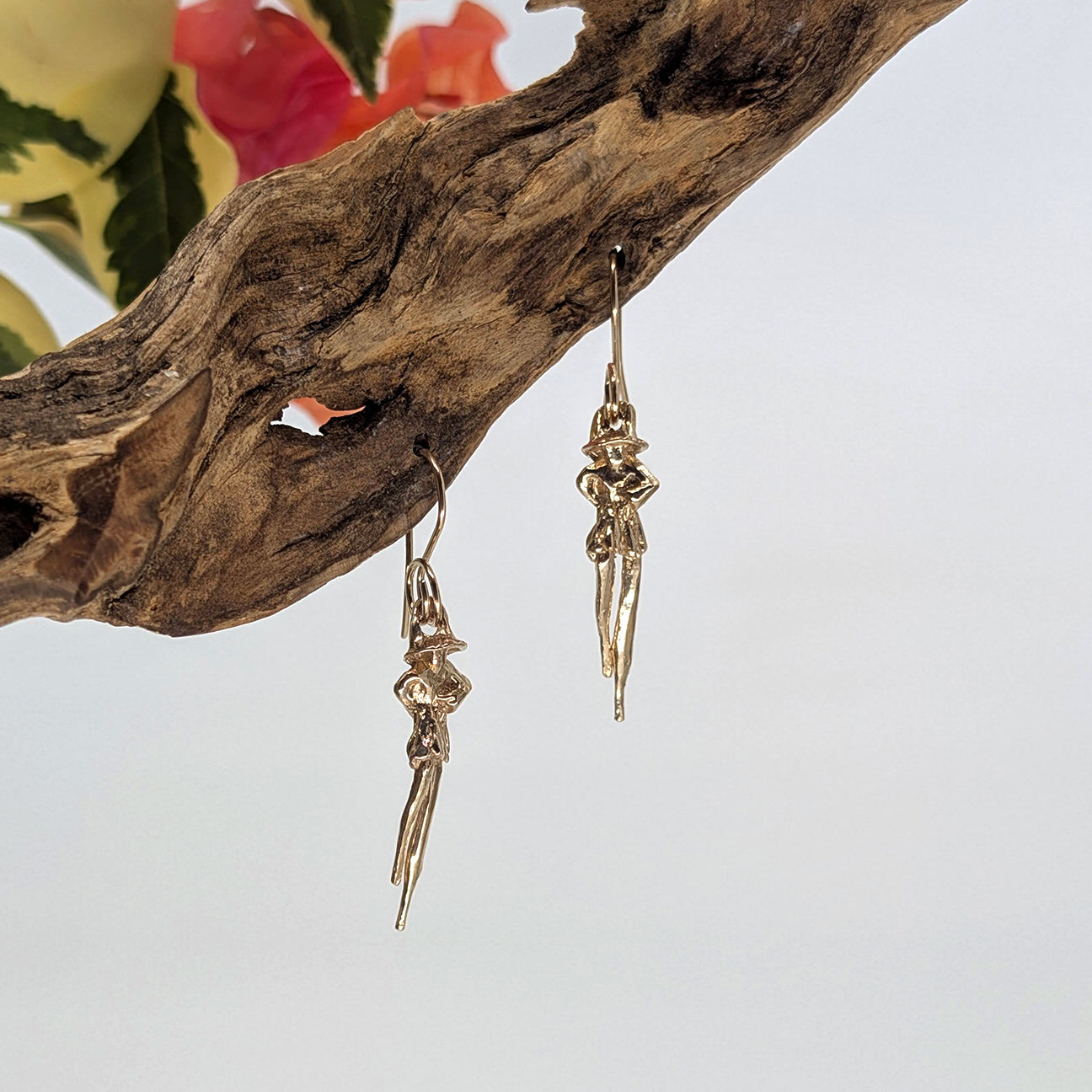 jumbie drop earring-14k Gold-One Size-