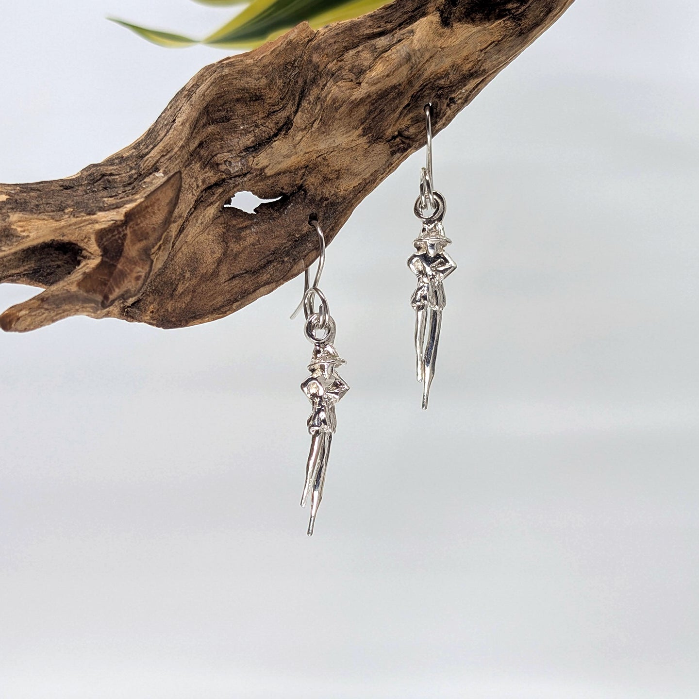 jumbie drop earring-Sterling Silver-One Size-
