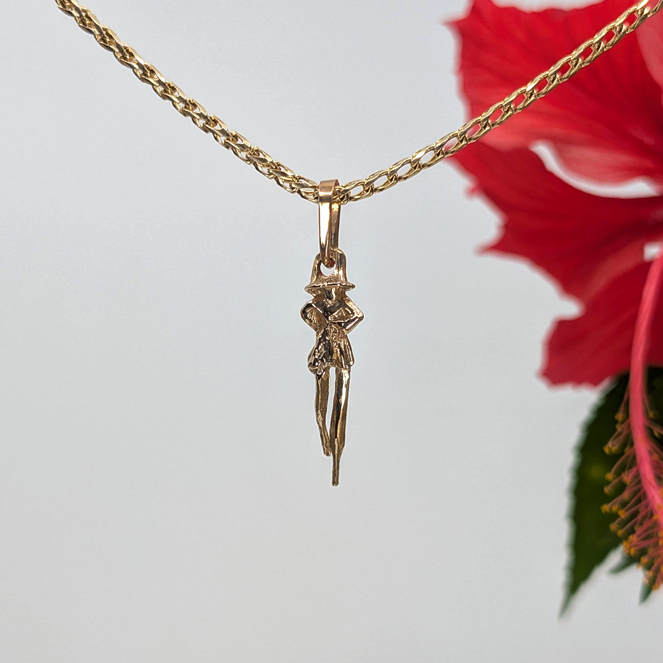 jumbie pendant-14k Gold-One Size-