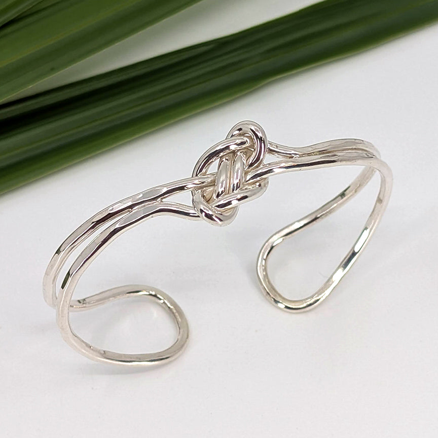 lanyard cuff bracelet-Sterling Silver-Small-