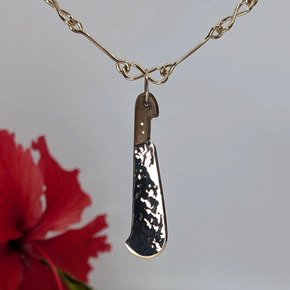 machete pendant-14k Gold-One Size-