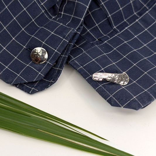 machete cuff link-Sterling Silver-One Size-