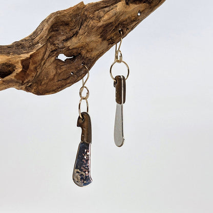 Machete Drop Earring