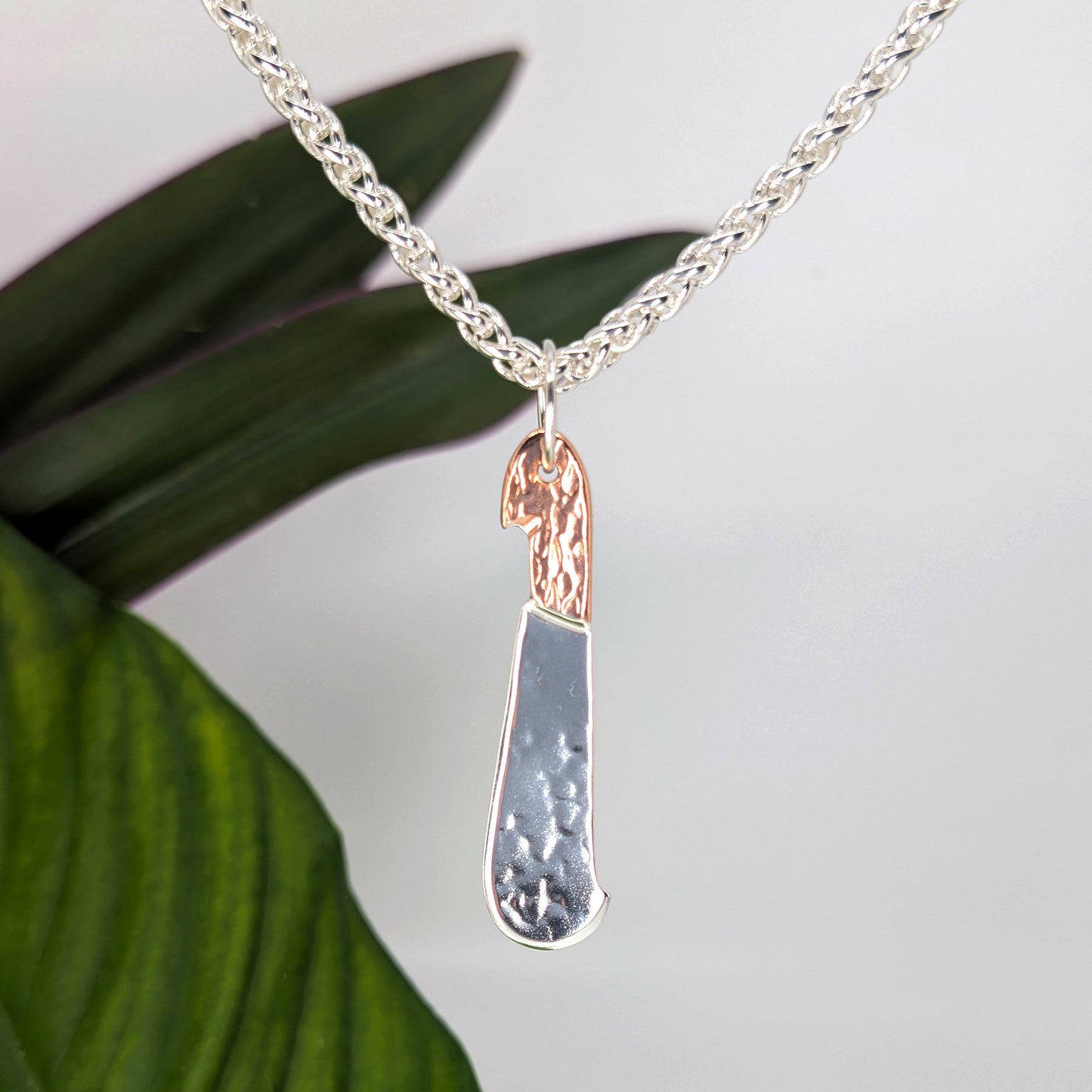 machete pendant-Sterling Silver-One Size-