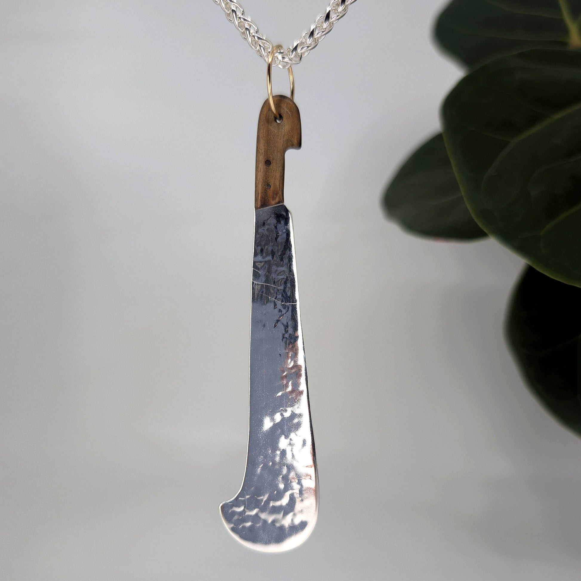 machete pendant-Sterling Silver-One Size-