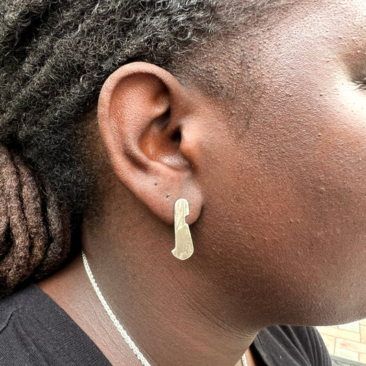 Machete Post Earring