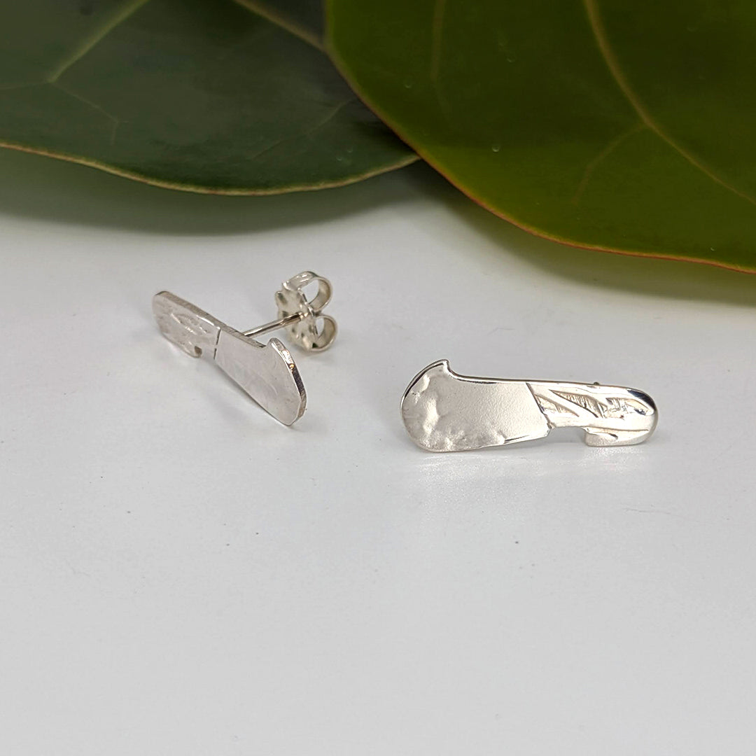 Machete Post Earring