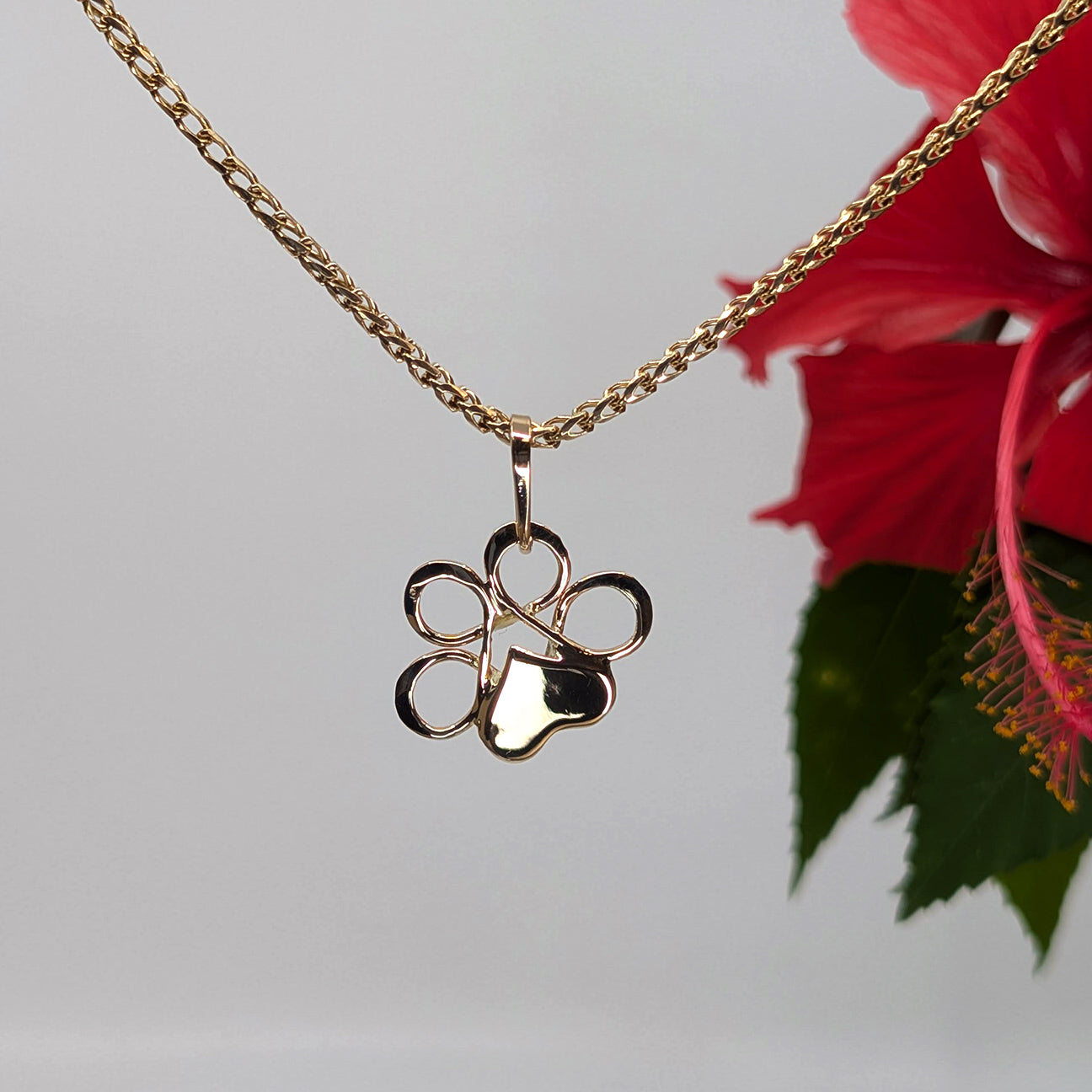 paws pendant-14k Gold-One Size-