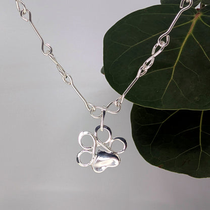 paws pendant-Sterling Silver-One Size-