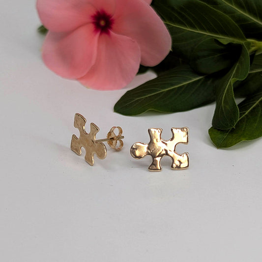 Puzzle Post Earring