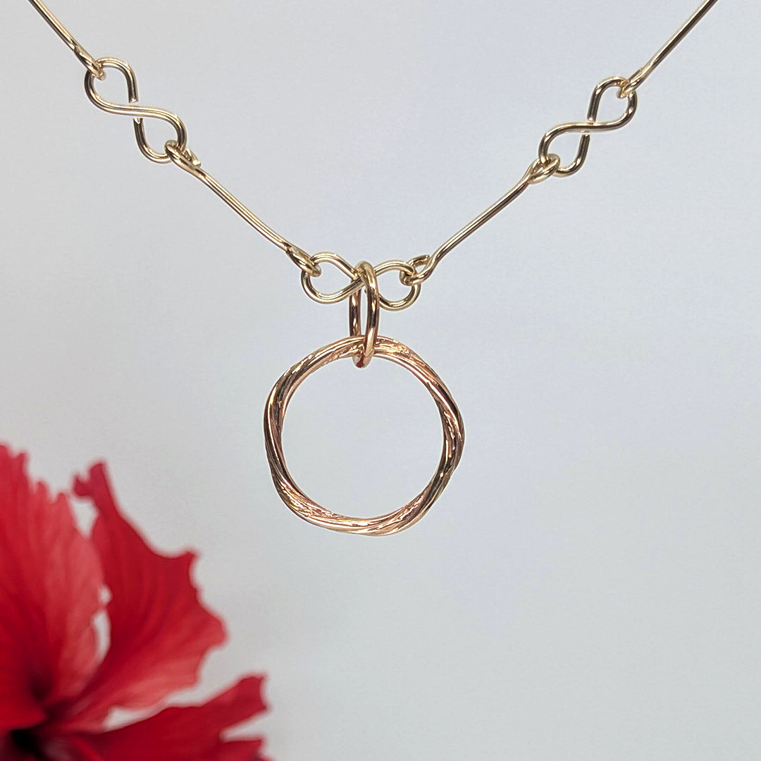 ring of fire pendant-Copper-One Size-