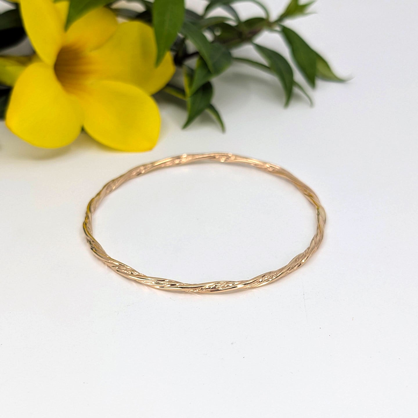 ring of fire bangle bracelet-Sterling Silver-Medium-