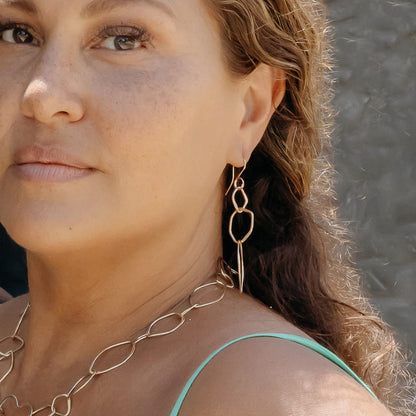 Shard Cluster Earring