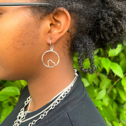 Shard Hoop Earring