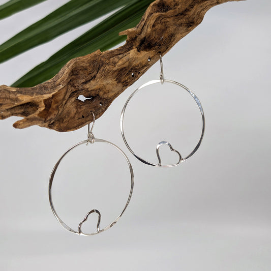Shard Hoop Earring
