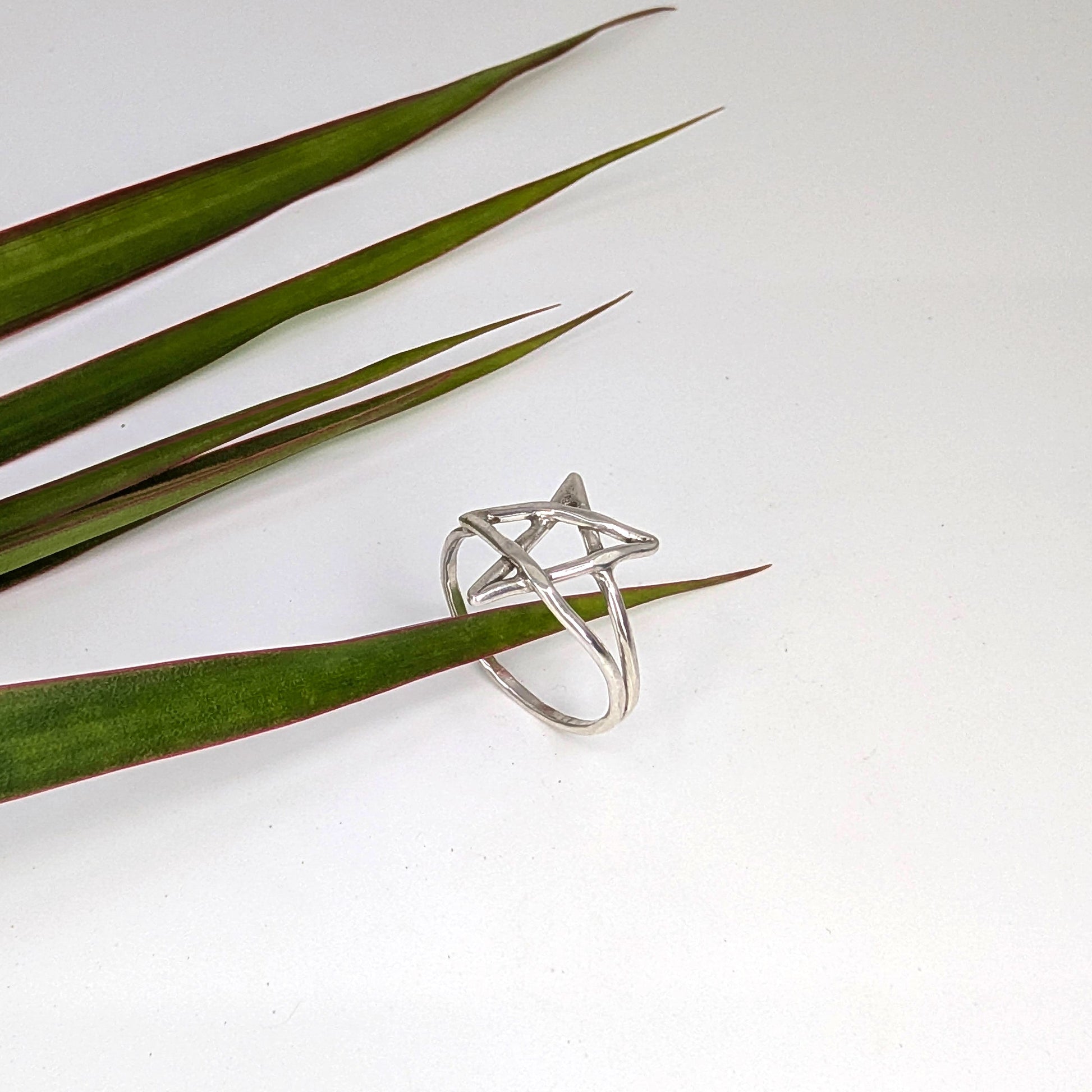 shooting star ring-Sterling Silver-Multiple Sizes-2