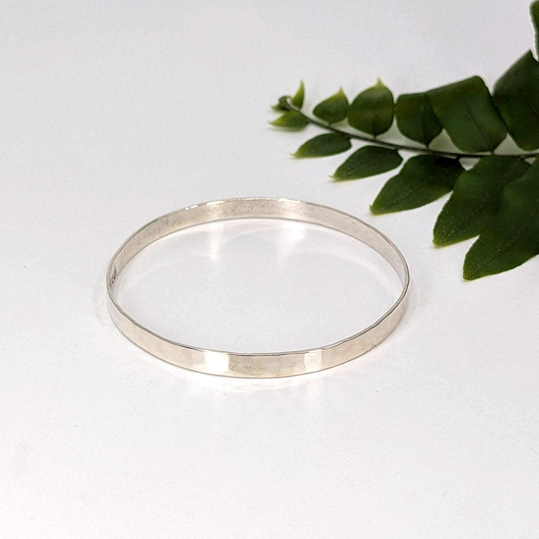 Simple Medium Bangle Bracelet