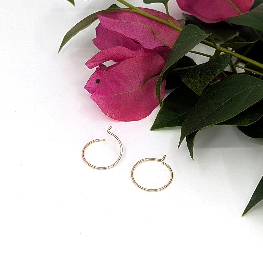Simple Hoop Baby Earring