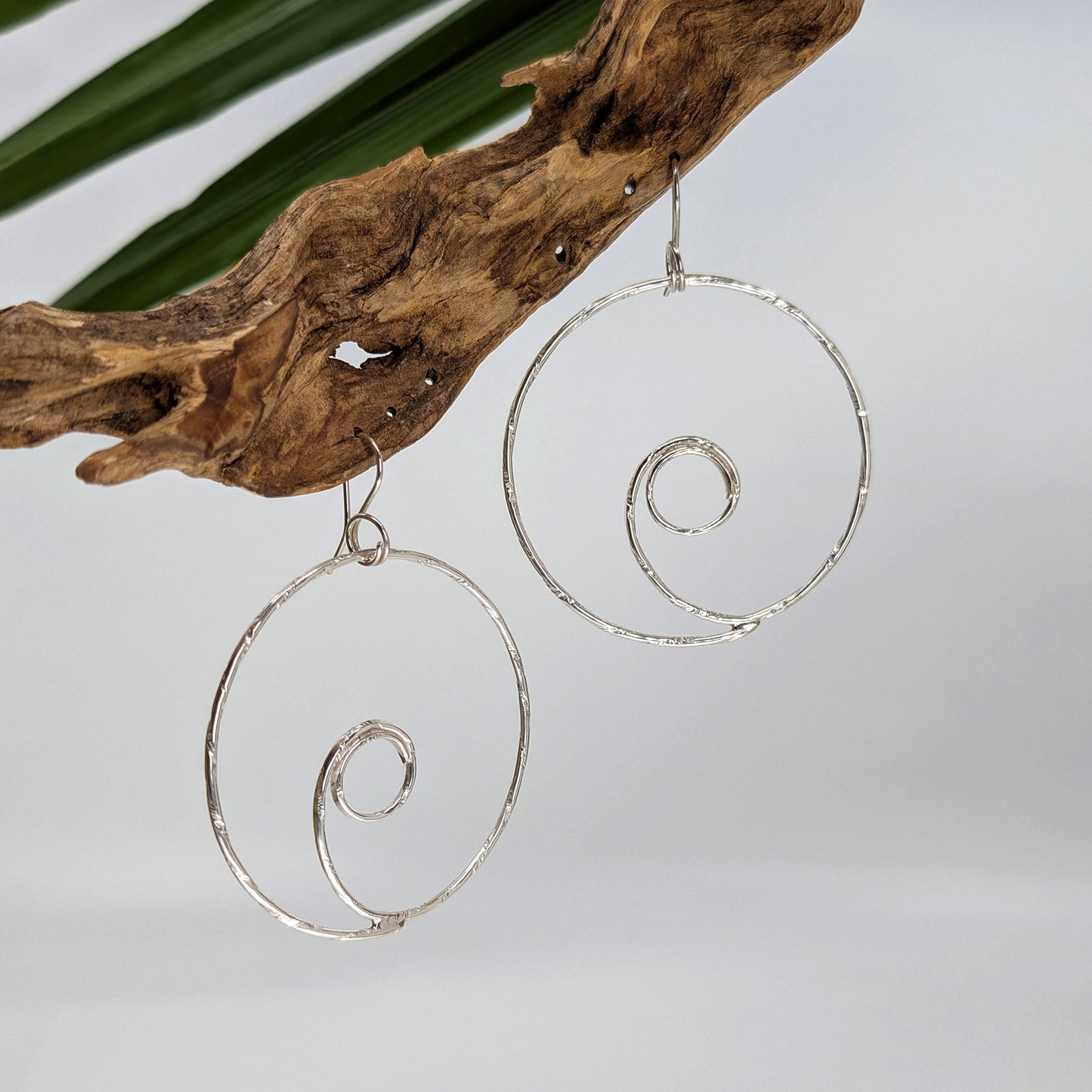 Spiral Hoop Earring