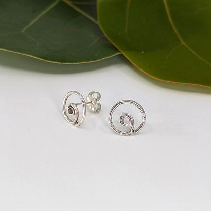 Spiral Post Earring