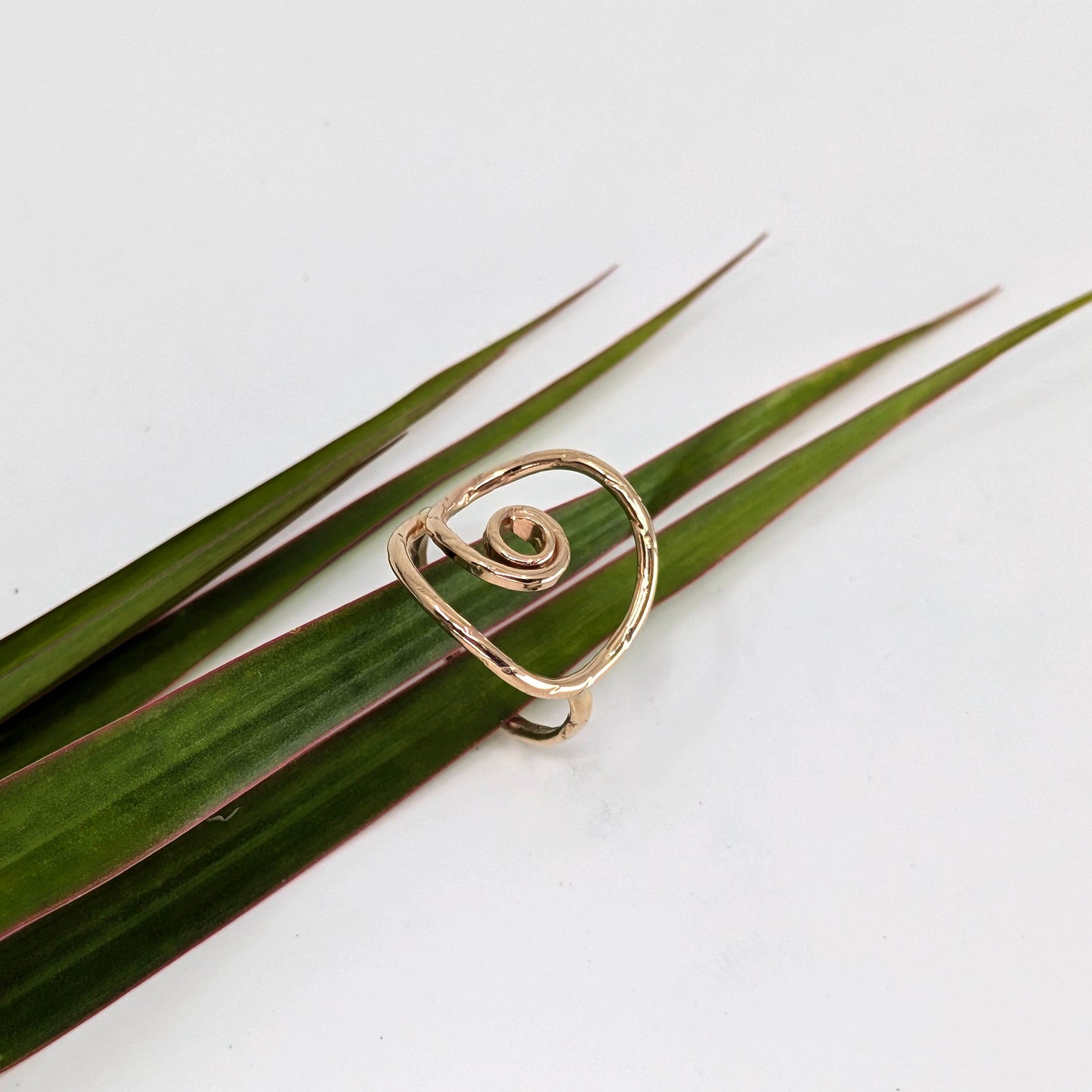 spiral ring-Sterling Silver-Multiple Sizes-2