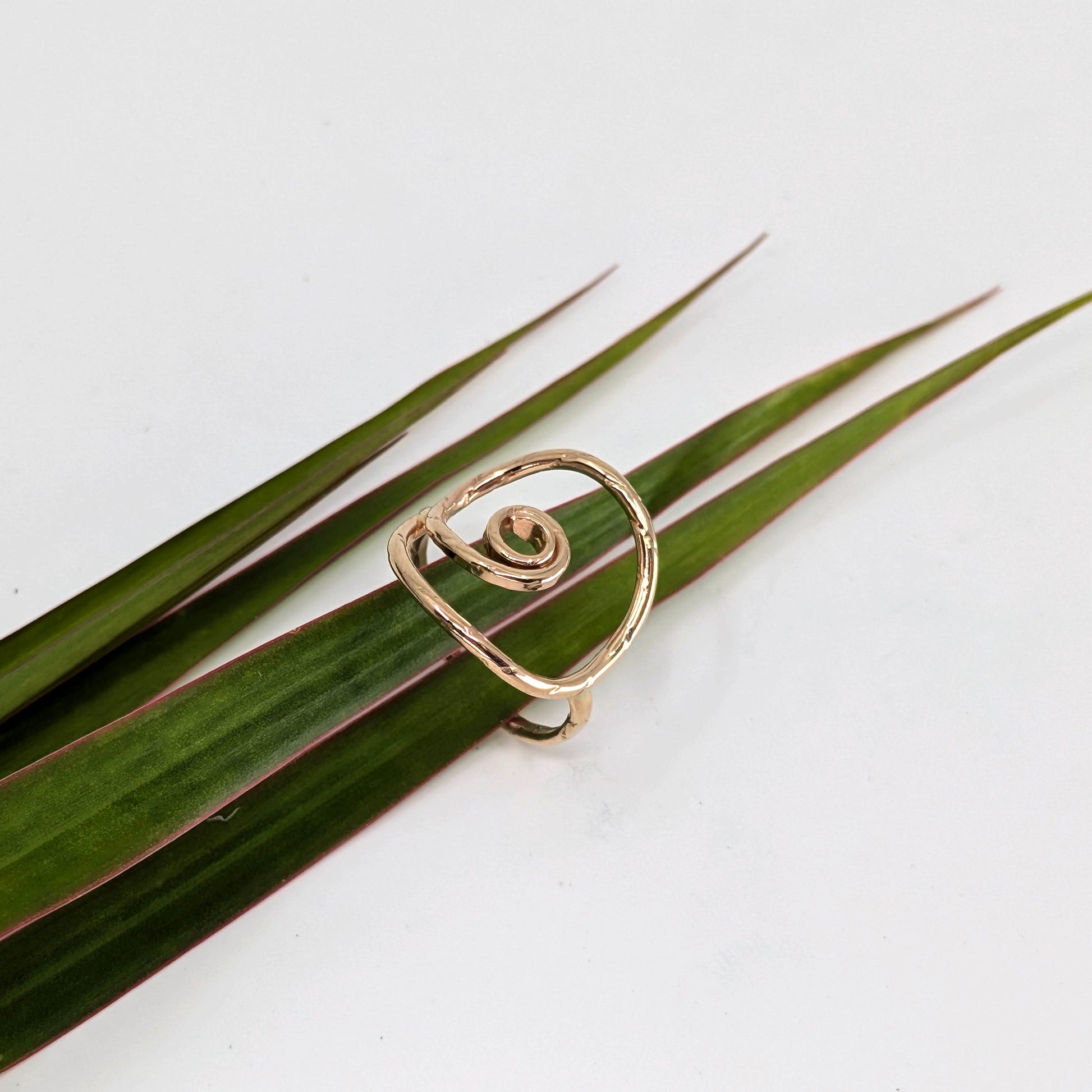 spiral ring-Sterling Silver-Multiple Sizes-2