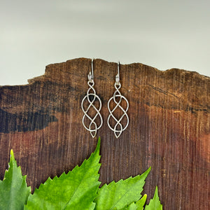 Carrick Bend Knot Earrings