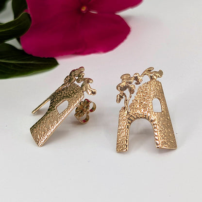 Sugar Mill Post Earring