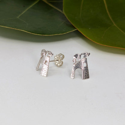 Sugar Mill Post Earring