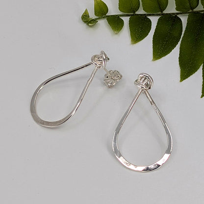 Teardrop Post Earring