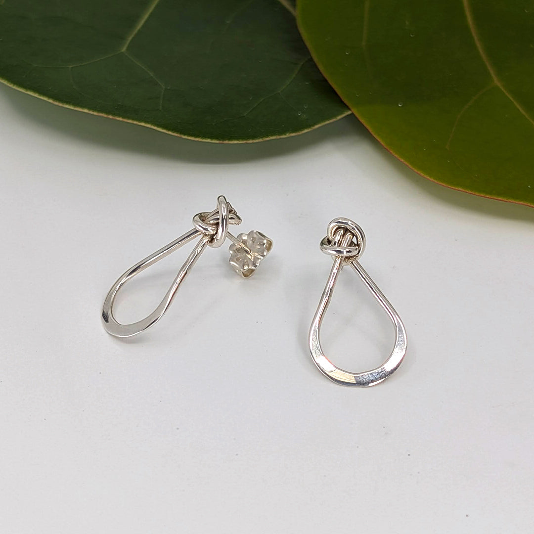 Teardrop Post Earring