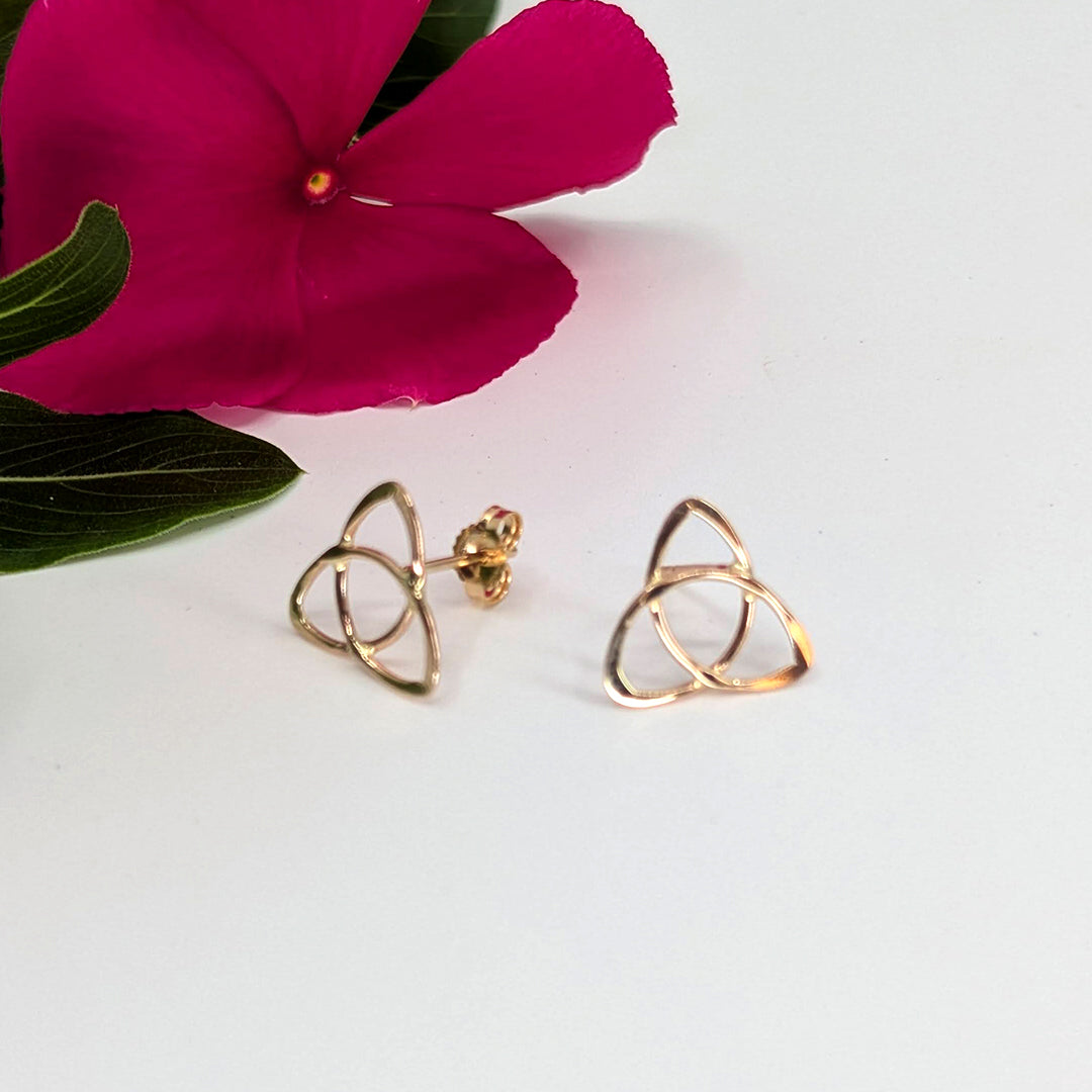 Trinity Post Earring