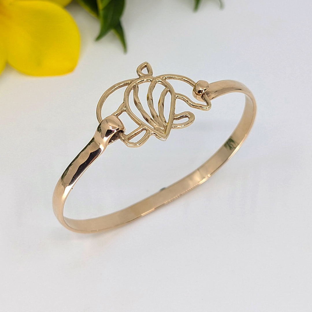 turtle 5mm latch bracelet-Sterling Silver-Multiple Sizes-6 1/4