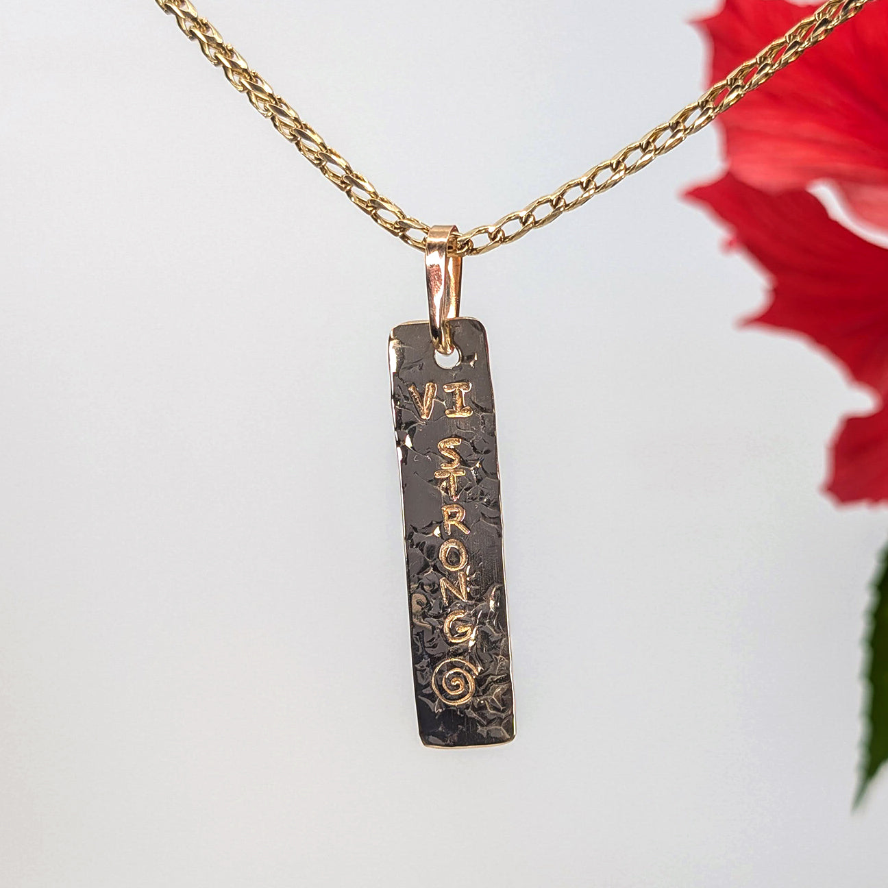 vi strong tag pendant-14k Gold-One Size-