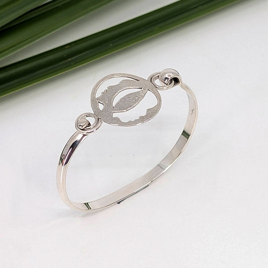 womens coalition 5mm latch bracelet-Sterling Silver-Multiple Sizes-5 3/4