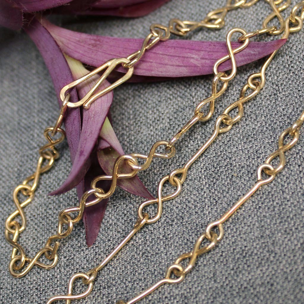 14k Gold Infinity Chain - Gold Necklace