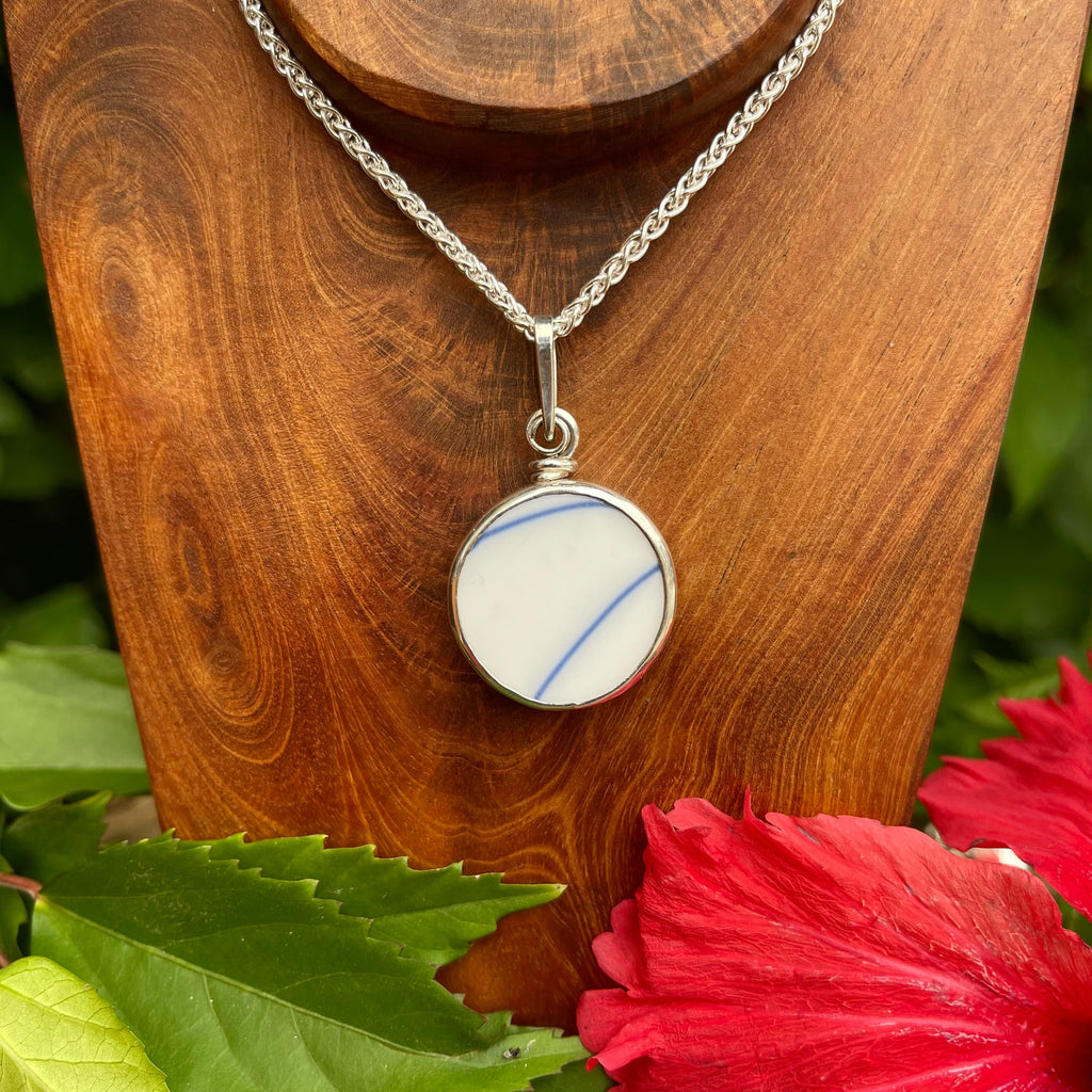 Sky Lines Sterling Silver Pendant