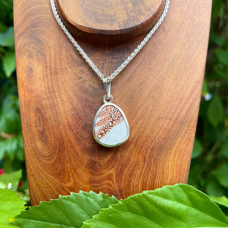 Jumping Java Sterling Silver Pendant