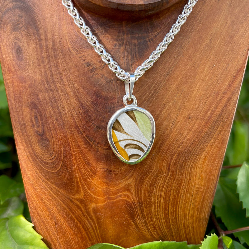 Distinguished Autumn Sterling Silver Pendant